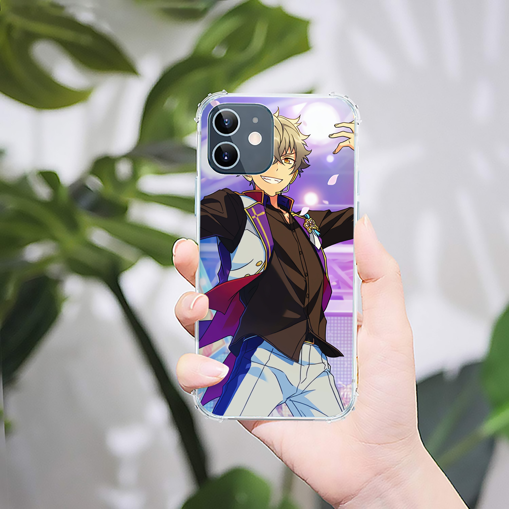 （画像用） あんさんぶるスターズ! Ensemble Stars 【iPhone 12シリーズ対応】透明スマホケース（クリアソフトケース）